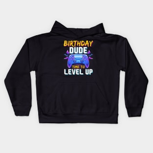 Birthday Gamer Video Gamer Birthday Kids Hoodie